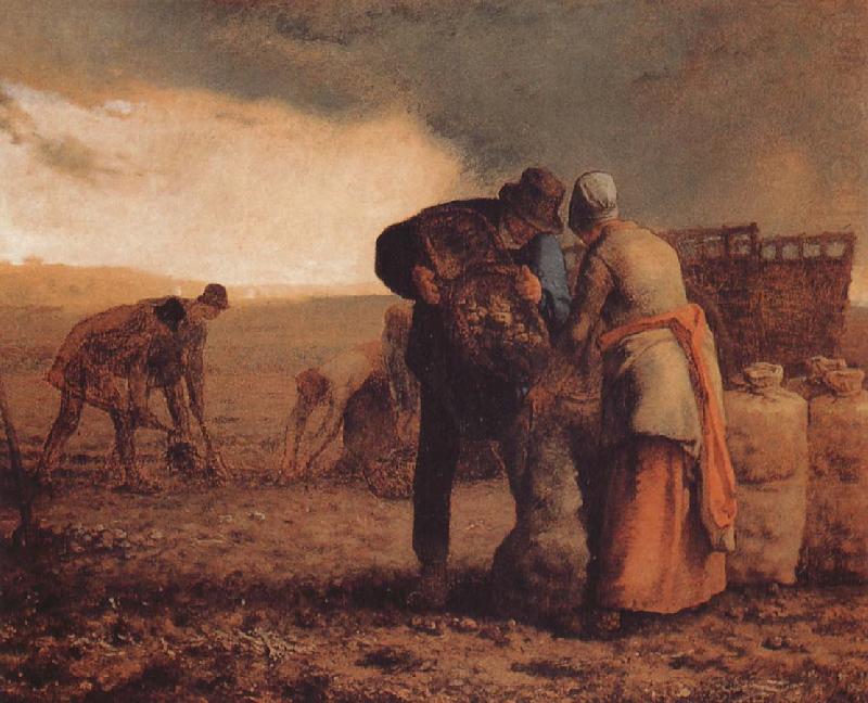 Jean Francois Millet Harvest china oil painting image